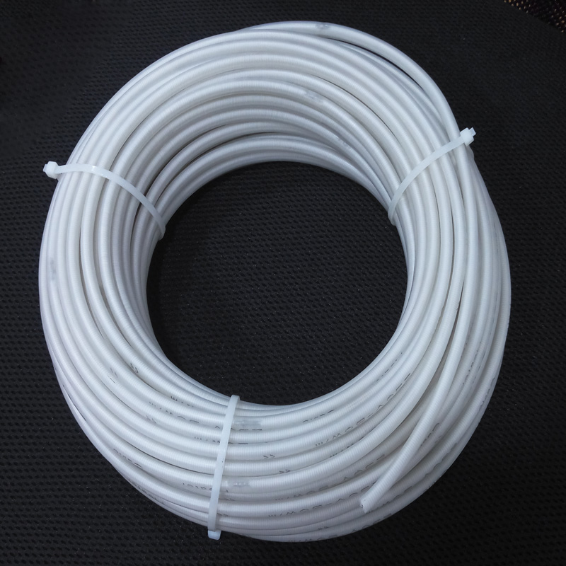 Câble chauffant blindé à gaine isolée en caoutchouc de silicone thermique