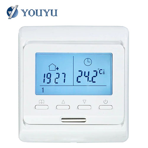 E51.716/16 Programmable Button Type Room Thermostat